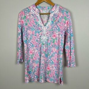 Lilly Pulitzer Kaia Knit Tunic. Love Bug. Size XS.